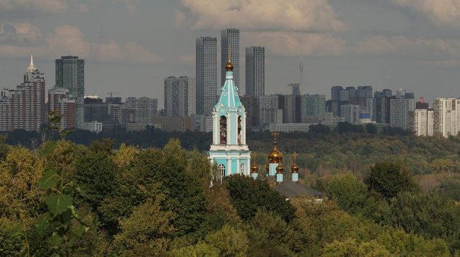 В парке «Крылатские холмы» строится трасса для горных велосипедов длиной более четырех километров - «Новости»