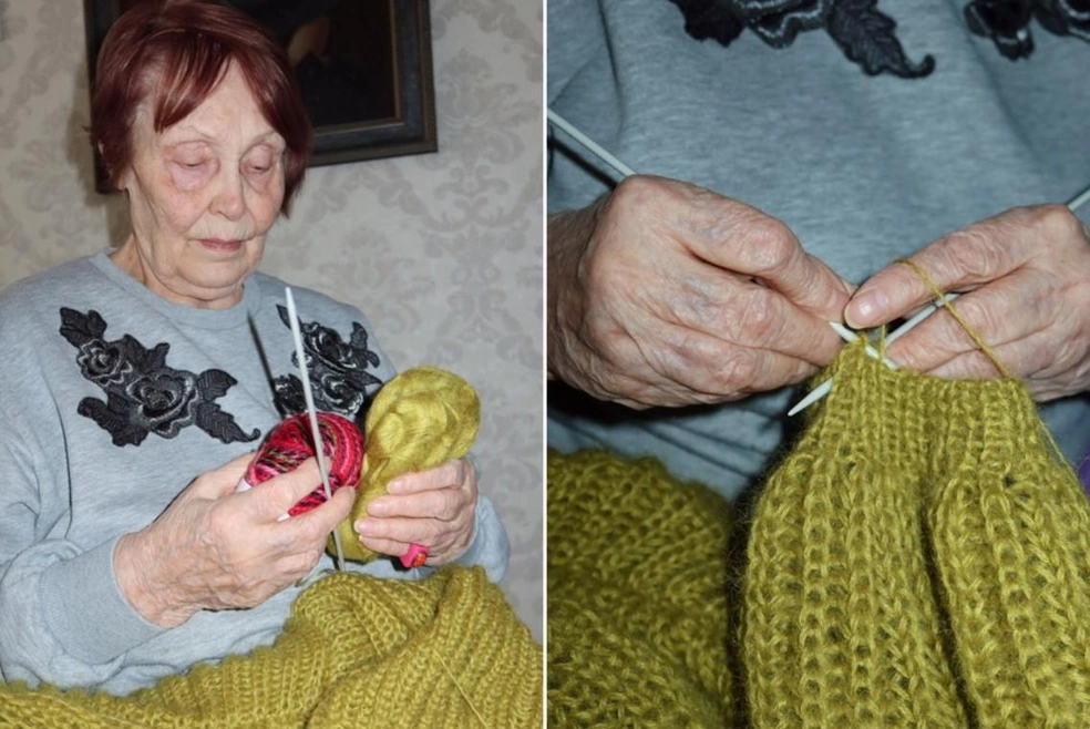 Что будет, если подружить бабушку с ИИ: пенсионерки вяжут удивительные свитера, которые придумывает нейросеть - «Новости бизнеса»